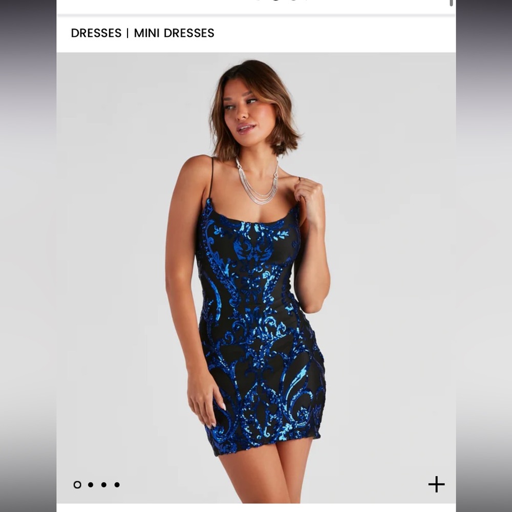 Tania Sequin Bodycon Mini Dress